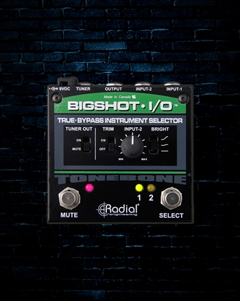 Radial BigShot i/o True Bypass Instrument Selector