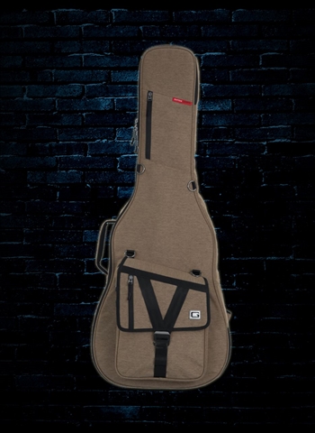 Gator GT-ACOUSTIC-TAN Transit Acoustic Guitar Bag - Tan