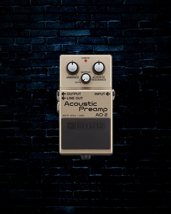 BOSS AD-2 Acoustic Preamp Pedal