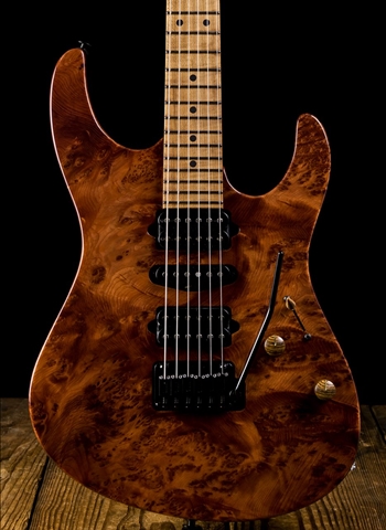 Suhr Modern Custom Burl Redwood/Basswood - Natural