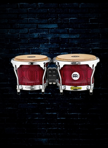 Meinl WB400VR-M Woodcraft Series Bongos - Vintage Red