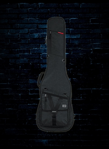 Gator GT-BASS-BLK Transit Bass Guitar Bag - Charcoal Black