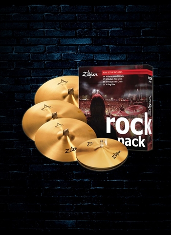 Zildjian A0801R - A Custom Rock Music Pack Cymbal Set