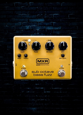 MXR M287 Sub Octave Bass Fuzz Pedal
