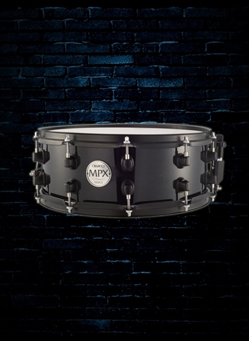 Mapex MPML4550BMB - 5.5"x14" MPX Maple Snare Drum - Transparent Black