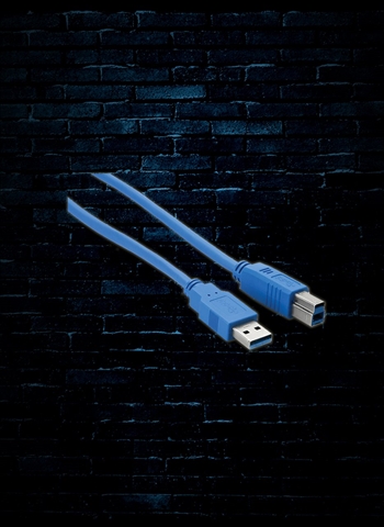 Hosa USB-306AB - 6' Type A to Type B SuperSpeed USB 3.0 Cable