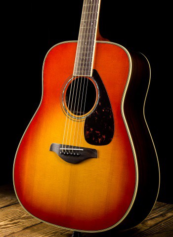 Yamaha FG830 Dreadnought Acoustic Guitar Autumn Burst