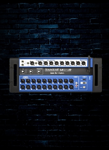Soundcraft Ui24R - 24-Channel Digital Mixer/USB Multi-Track Recorder