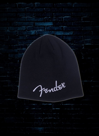 Fender Logo Black Beanie