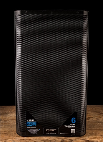 QSC K12.2 - 2000 Watt 1x12" Active Loudspeaker - Black