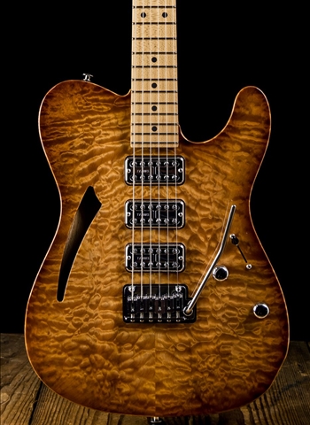 Suhr Custom Classic T Quilt Maple/Roasted Swamp Ash - Natural Burst