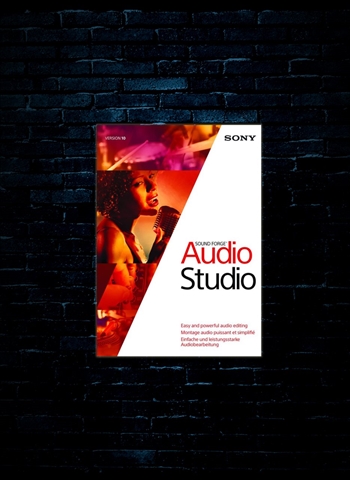 MAGIX Sound Forge Audio Studio 10 Software (Download)