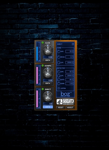 Boz Digital Labs Sasquatch Kick Machine Plug-In (Download)