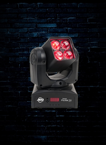 American DJ Inno Pocket Z4 - LED Moving Head Zoom Wash Light