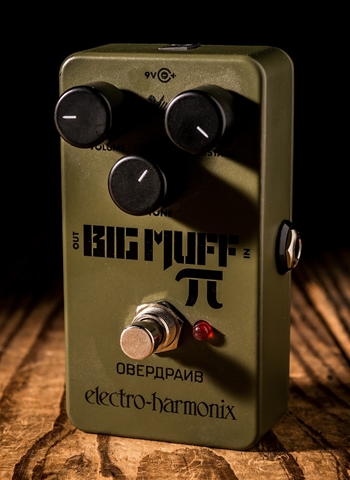 Electro-Harmonix Green Russian Big Muff Distortion/Sustainer Pedal