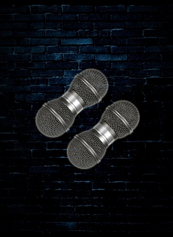 Gon Bops PSHM1 Mic Shakers (Pair) - Silver