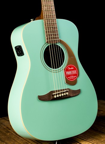 【美品】Fender malibu player Aqua splash MALIBU PLAYER ACOUSTIC GUITAR AQUA SPLASH | Tom Lee Music