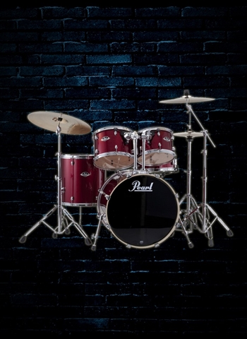 Pearl EXX725S/C Export EXX 5-Piece Drum Set - Burgundy