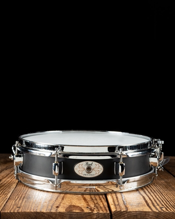 Pearl 3"x13" Steel Piccolo Snare Drum - Black *USED*