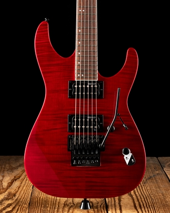 ESP LTD M-200FM - See Thru Red