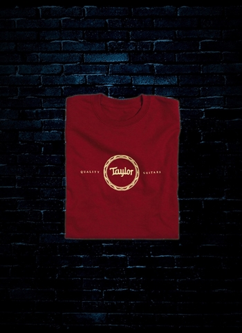 Taylor Rosette T-Shirt - Cardinal Red (Medium)