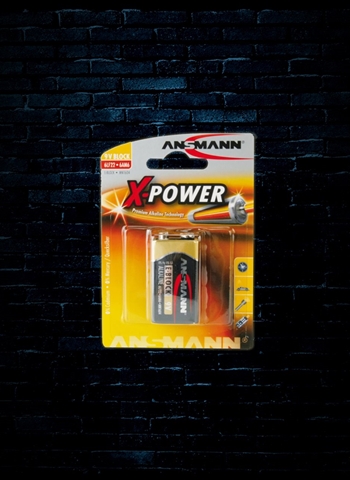 Ansmann 9V X-Power Alkaline Battery