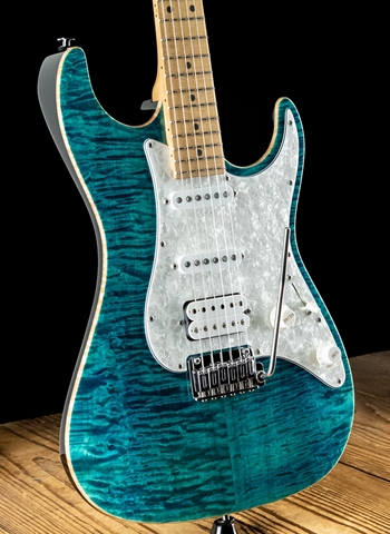 Suhr Standard Plus Guitar, Bahama Blue, Pau Ferro