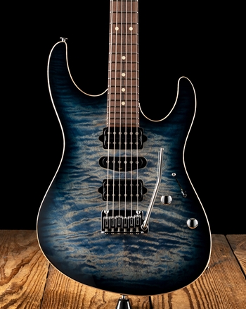 Suhr Modern Plus - Faded Trans Whale Blue Burst