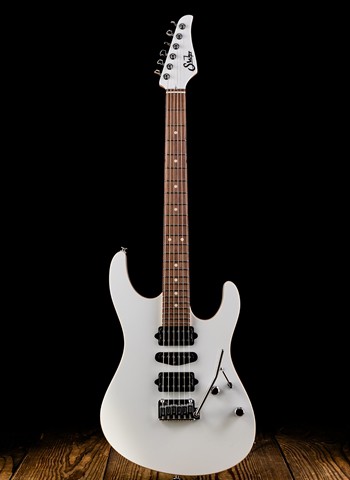 【Suhr】 Modern Satin Pro HSH White Suhr Modern White Satin Limited Guitar, HSH | Humbucker Music