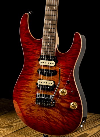 ギター Suhr Modern Plus Curly Limited Edition Suhr Modern Plus Curly Limited Guitar, Aqua Blue Gradient
