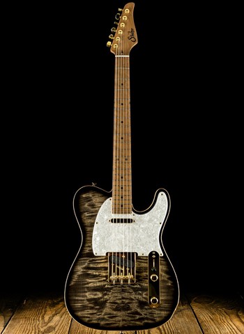 ギター Suhr Guitars Classic T Deluxe Suhr Classic T Deluxe - Trans Charcoal Burst