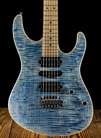 Suhr Modern Plus - Trans Blue Denim Slate