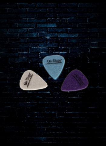 On-Stage UPK300 Felt Ukulele Picks (3 Pack)