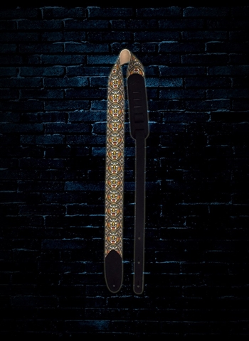 LM TT-2 - 2" Tiki Tribal Guitar Strap