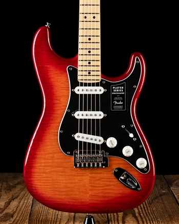 Fender Player Stratocaster Plus Top - Aged Cherry Burst