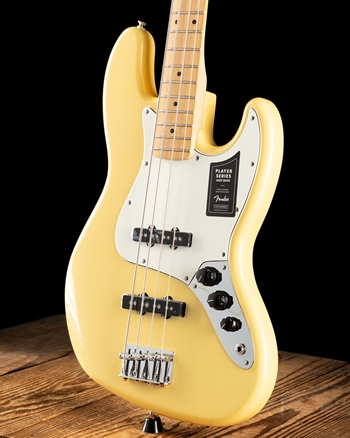 ベース FENDER Player Jazz Bass Buttercream Fender Player Jazz Bass - Buttercream with Maple Fingerboard