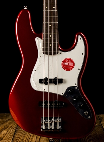 Squier Contemporary Jazz Bass - Dark Metallic Red