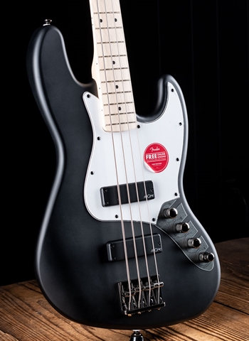 【馬場】Squier by Fender Active Jazz Bass Squier Affinity Series Active Jazz Bass V Black Metallic