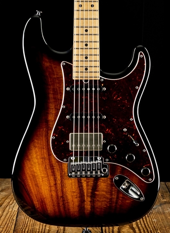 Suhr Classic Custom Figured Koa/Roasted Alder - 2-Tone Tobacco Burst