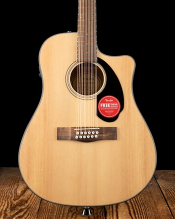 Fender CD-60SCE Dreadnought 12-String - Natural