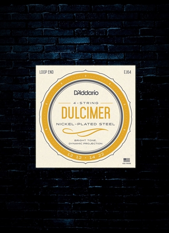 D'Addario EJ64 Dulcimer Strings - 4-String (12-22)