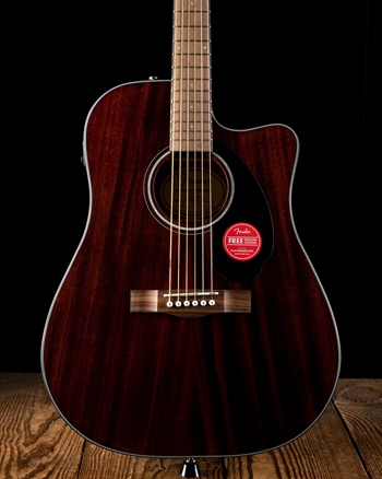 Fender CD-60SCE Dreadnought Mahogany - Natural