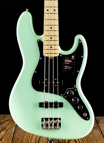 Fender American Performer Jazz Bass - Satin Surf Green