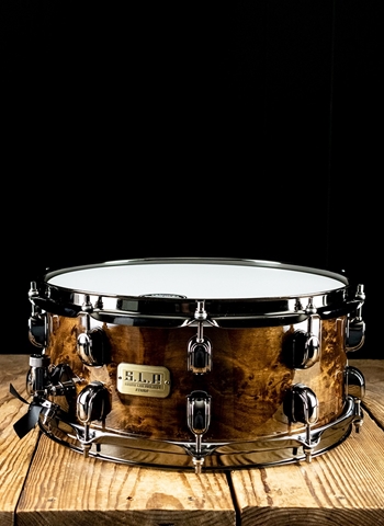 Tama LGM146 - S.L.P. 6"x14" G-Maple Snare Drum - Kona Mappa Burl