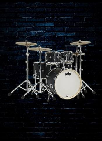 PDP PDST2215 - Spectrum Series 5-Piece Drum Set - Ebony