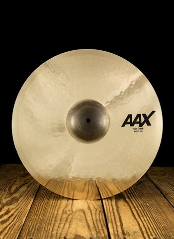 Sabian 21806XCB - 18" AAX Thin Crash - Brilliant