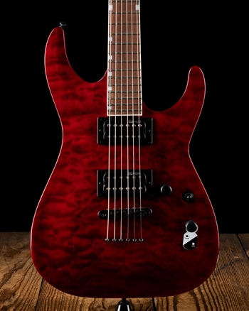 ESP LTD MH-200QM NT - See Thru Black Cherry