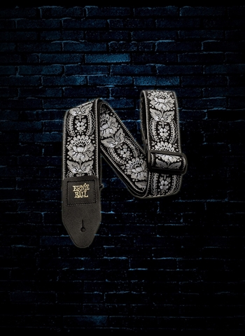 Ernie Ball 2" Jacquard Guitar Strap - Silver Orleans