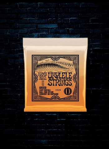 Ernie Ball 2329 Nylon Ball End Ukulele Strings - Clear (28-28)