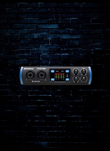 PreSonus Studio 26c - 2x4 USB-C Audio Interface